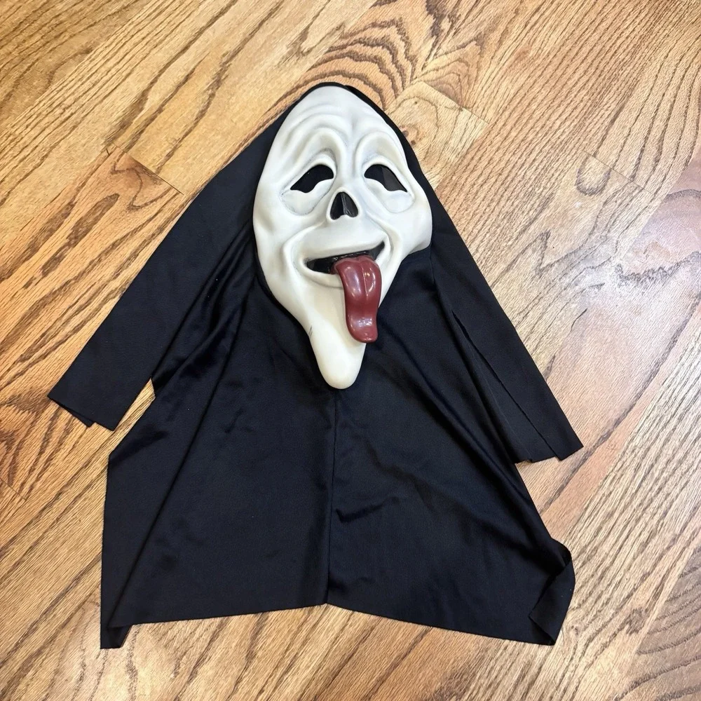 Vintage Fun World Scream Scary Movie WASSUP Mask Shroud Easter Unlimited